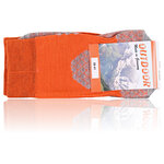 Trekking-Outdoorsocken Wolle Coolmax Made in Germany orange-grau - 9
