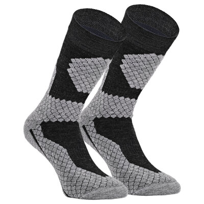 High-End Trekking-Outdoorsocken mit Wolle und Coolmax