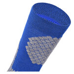 Trekking-Outdoorsocken Wolle Coolmax Made in Germany blau-grau - 10