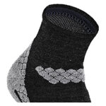 Trekking-Outdoor Kurzsocken Wolle Coolmax Made in Germany anthrazit-grau - 8
