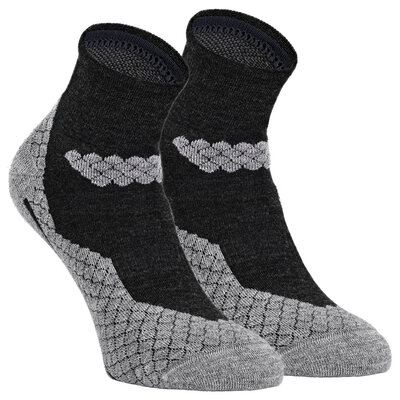 High-End Trekking-Outdoor Kurzsocken mit Wolle und Coolmax