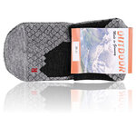 Trekking-Outdoor Kurzsocken Wolle Coolmax Made in Germany anthrazit-grau - 2