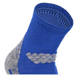 Trekking-Outdoor Kurzsocken Wolle Coolmax Made in Germany blau-grau - 8