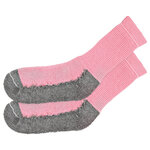 Diabetiker Socken ABS-Noppen rose-grau - 3