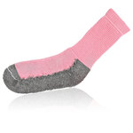 Diabetiker Socken ABS-Noppen rose-grau - 4