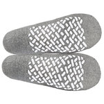 Diabetiker Socken ABS-Noppen rose-grau - 5