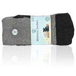 Diabetiker Socken ABS-Noppen anthrazit-grau - 2