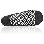 Diabetiker Socken ABS-Noppen anthrazit-grau - 9
