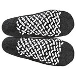 Diabetiker Socken ABS-Noppen anthrazit-grau - 7