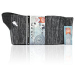 Jeans-Herrensocken grau-melange - 2