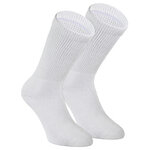 Diabetiker Sportsocken ohne Gummidruck weiß - 1