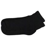 Diabetiker Sport-Kurzsocken ohne Gummidruck schwarz - 12