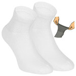 Diabetiker Sport-Kurzsocken ohne Gummidruck weiß - 9