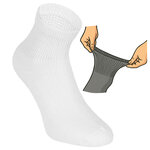 Diabetiker Sport-Kurzsocken ohne Gummidruck weiß - 6