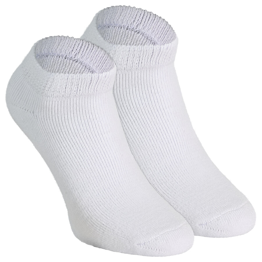 Diabetiker Sport-Sneakersocken ohne Gummidruck weiß - 12