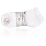 Diabetiker Sport-Sneakersocken ohne Gummidruck weiß - 2