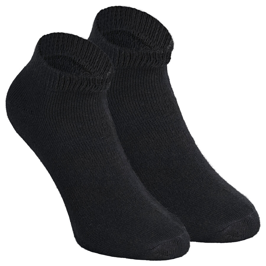 Diabetiker Sport-Sneakersocken ohne Gummidruck schwarz - 6
