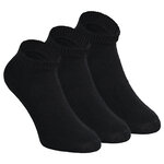 Diabetiker Sport-Sneakersocken ohne Gummidruck schwarz - 4