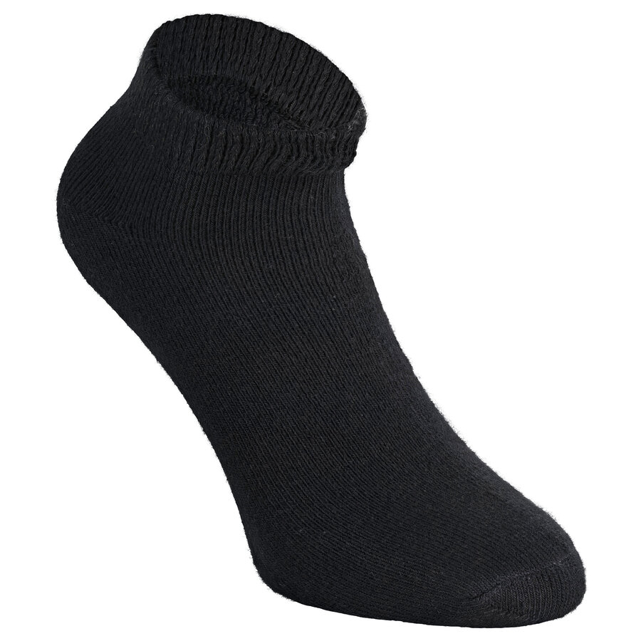 Diabetiker Sport-Sneakersocken ohne Gummidruck schwarz - 10