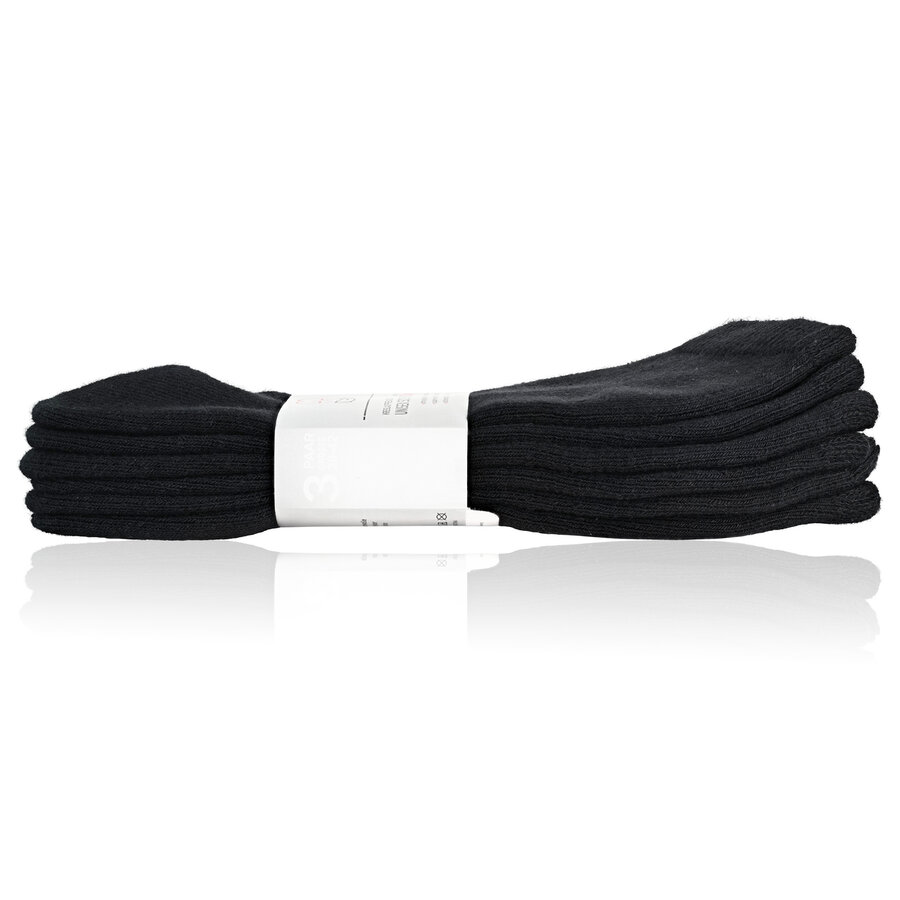 Diabetiker Sport-Sneakersocken ohne Gummidruck schwarz - 11