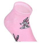 Bugs Bunny Sneakersocken Looney Tunes rosa-grau-mix - 3
