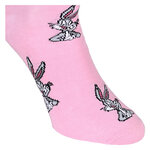 Bugs Bunny Sneakersocken Looney Tunes rosa-grau-mix - 6