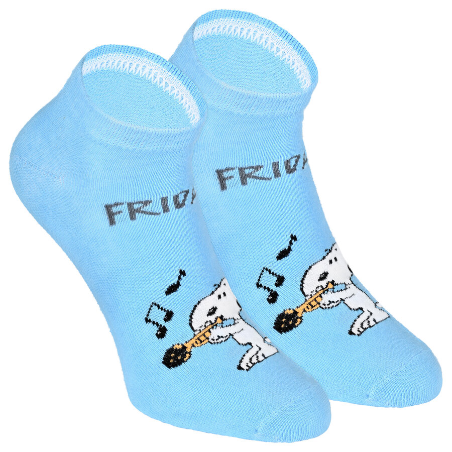 7 Wochentage Sneakersocken Peanuts pastell-mix