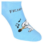 7 Wochentage Sneakersocken Peanuts pastell-mix - 7