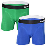 Herren Bambus Boxershorts Apollo blau-grün-mix - 4