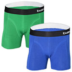 Herren Bambus Boxershorts Apollo blau-grün-mix - 10