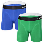 Herren Bambus Boxershorts Apollo blau-grün-mix - 13