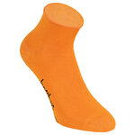 Bambus-Kurzsocken Rollrand blau-rot-orange-mix - 14