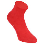 Bambus-Kurzsocken Rollrand blau-rot-orange-mix - 11