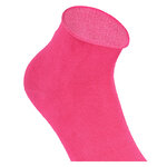 Bambus-Kurzsocken Rollrand rot-orange-pink-mix - 8