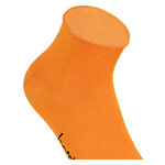 Bambus-Kurzsocken Rollrand rot-orange-pink-mix - 4