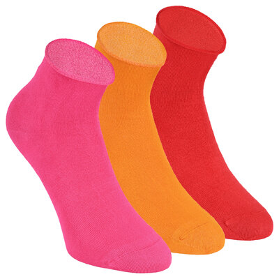 Schmeichelweiche Bambus-Kurzsocken mit Rollrand