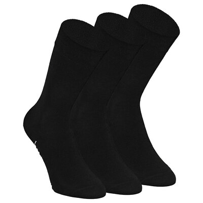 Bambus Wollsocken schwarz
