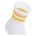 Bambus-Kurzsocken Crew Socks weiß bunte Ringel - 10
