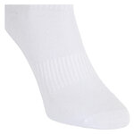 Bambus-Kurzsocken Crew Socks weiß bunte Ringel - 16