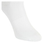Bambus-Kurzsocken Crew Socks weiß schwarze Ringel - 6
