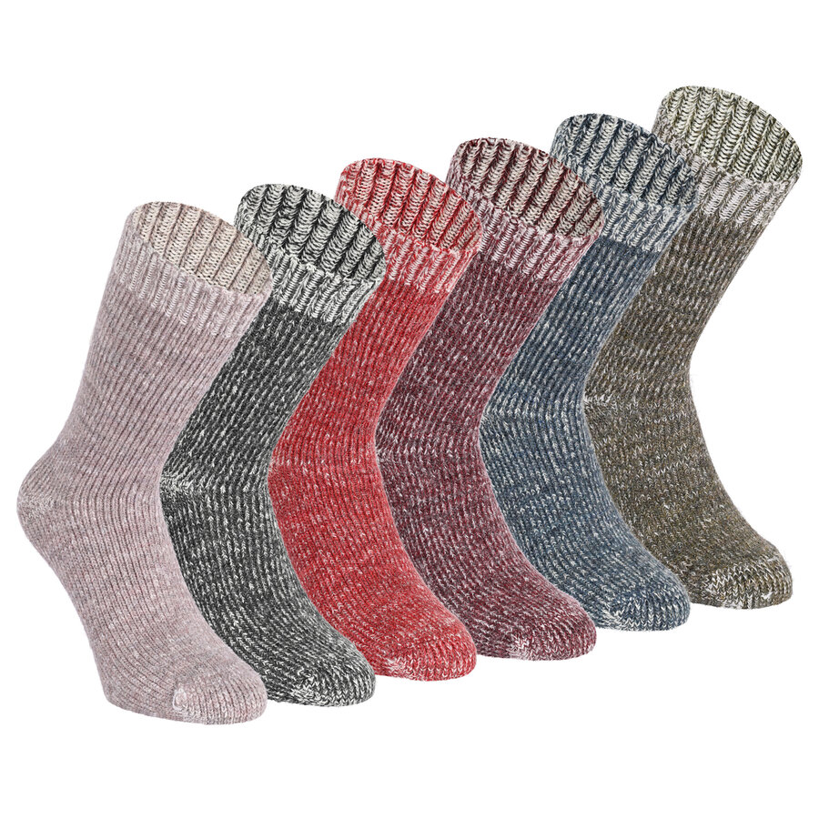 Dicke Alpaka-Wollsocken