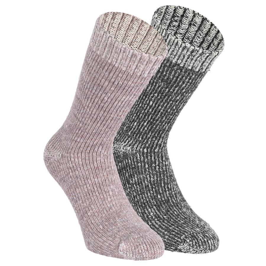 Dicke Alpaka-Wollsocken - 34