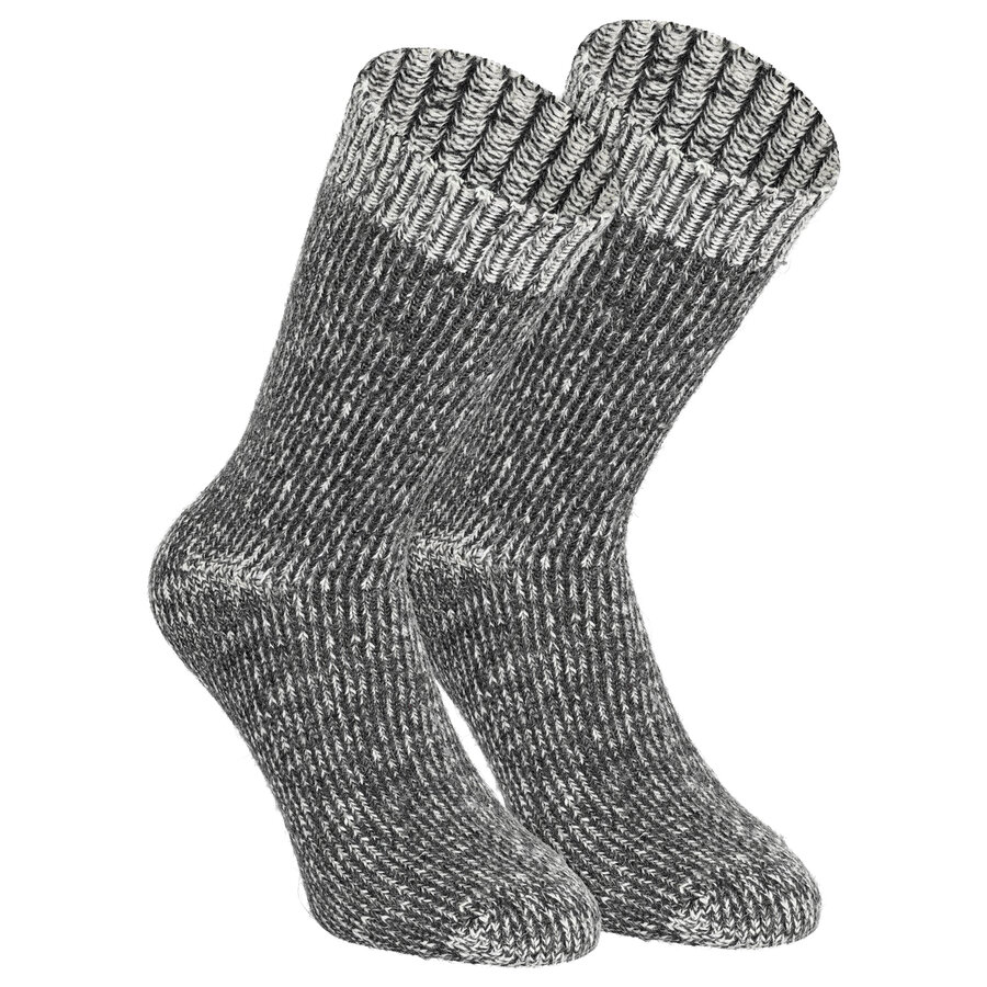 Dicke Alpaka-Wollsocken - 24