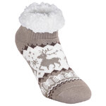 Kurze Damen-Sneaker-Hüttensocken ABS Noppen Antonio - 14