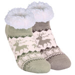 Kurze Damen-Sneaker-Hüttensocken ABS Noppen Antonio - 19