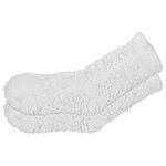 Damen Hüttensocken ABS Noppen Antonio Rentiere Kristalle grau-weiß - 5