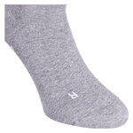 Kurze extra breite weite Socken hellgrau-melange - 7