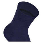 Kurze extra breite weite Socken marine-blau - 6