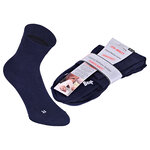 Kurze extra breite weite Socken marine-blau - 9