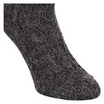 100% Wollsocken mit Alpakawolle anthrazit - 8